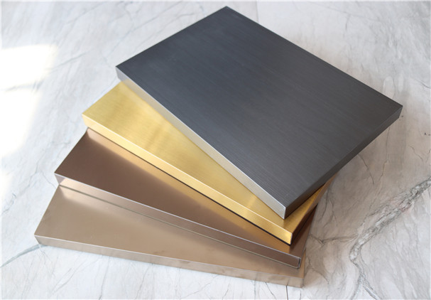 彩色不銹鋼蜂窩板 彩色不銹鋼蜂窩板